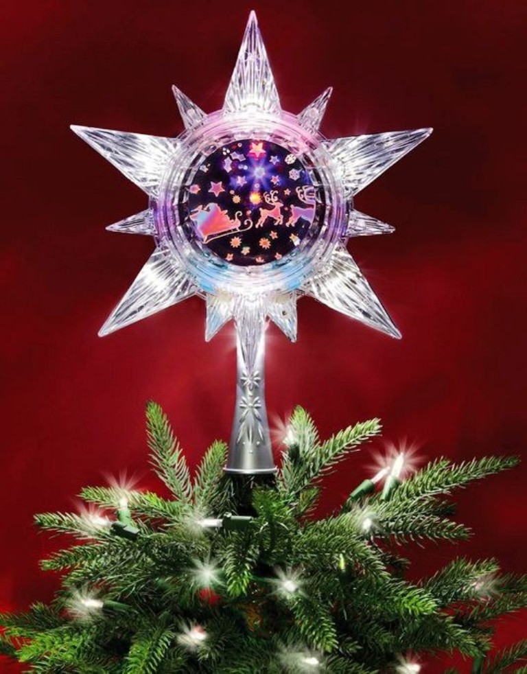 2013 Christmas Tree Topper Star Christmas Tree Topper For 2013 Purple