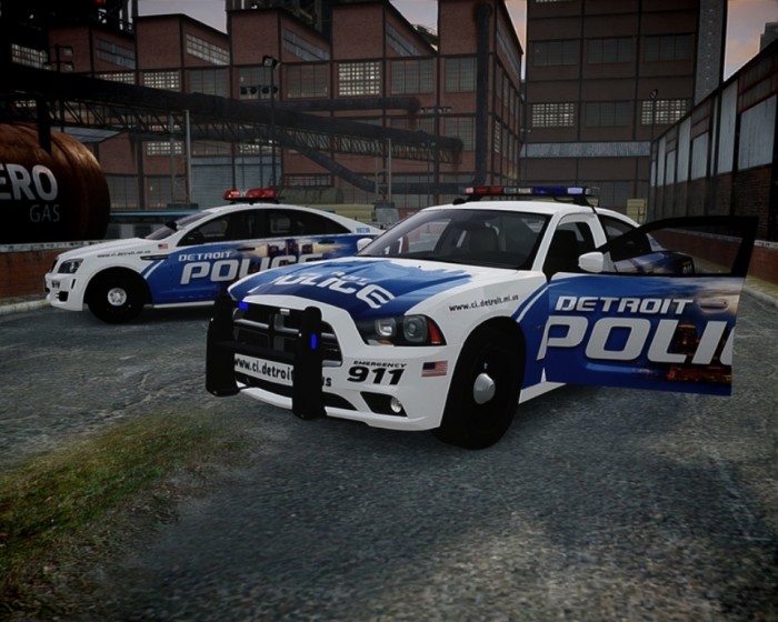 Detroit-Police-Car