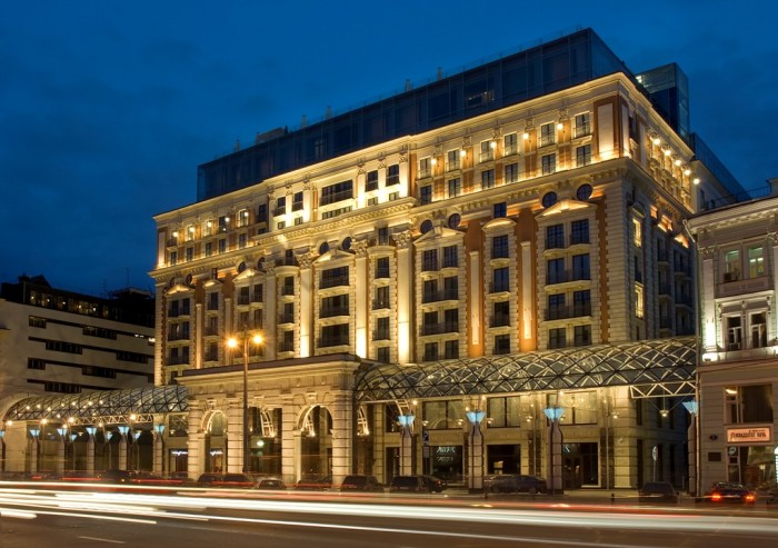 Ritz-Carlton Hotel in Moscow, Russia.