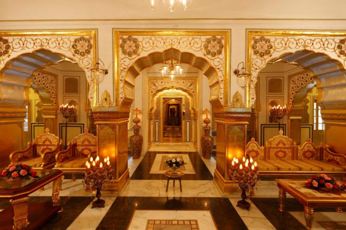The Presidential Suite, The Raj Palace Hotel, Jaipur, India .
