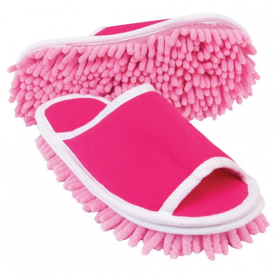microfiber cleaning slippers for lazy people to clean their homes while walking