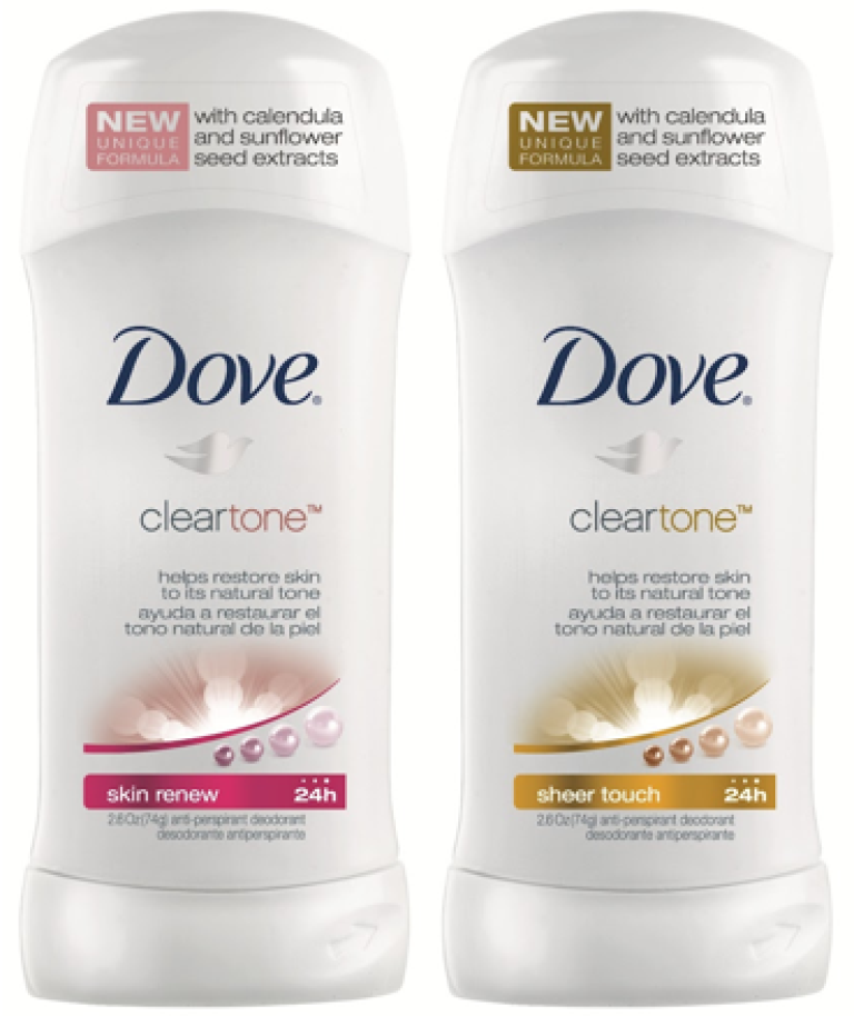 Dove Advanced Beauty Clear Tone Skin Renew Antiperspirant and Deodorant