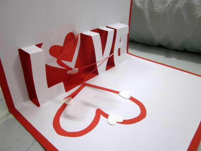simple and cute valentines day homemade greeting cards preparation ideas 2014
