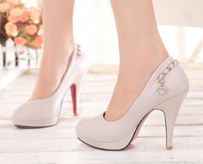 Fashion-high-heeled-princess-shoes-women-s-black-and-white-thin-heels-platformPumps-single-shoes-new