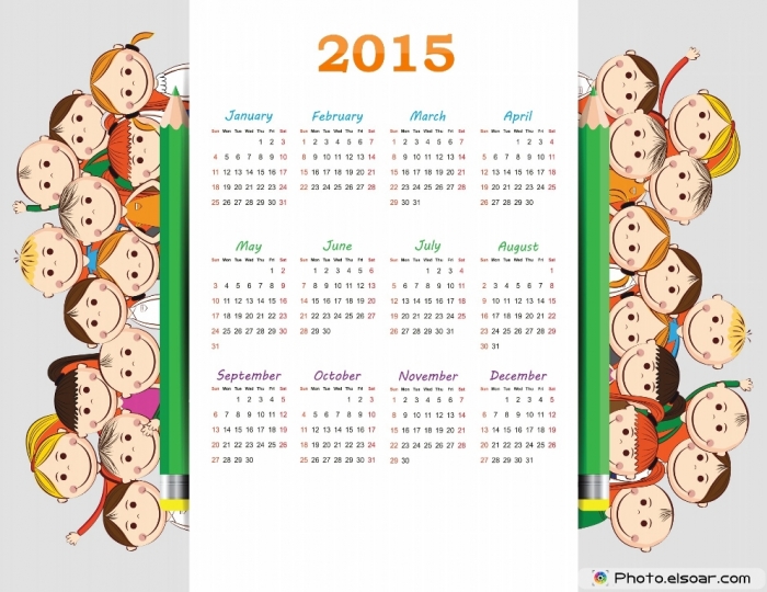 Calendar-2015-design-with-kids