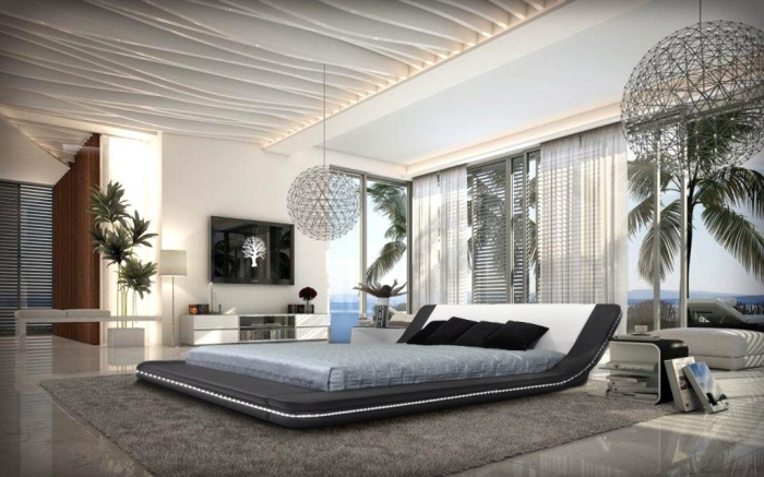 stylish-idea-for-retro-bedroom-design-with-stylish-arrangement