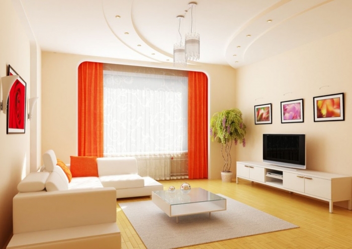 Ceiling-design-in-living-room