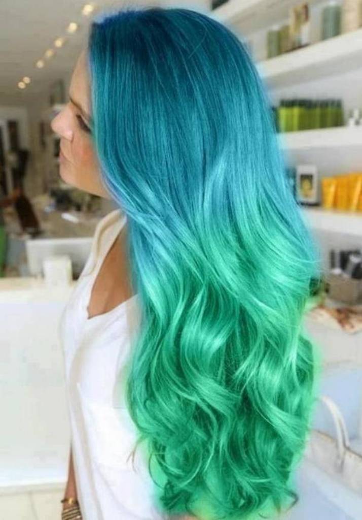 Ombre-hairstyles-2014-2015-in-blue-and-green-color