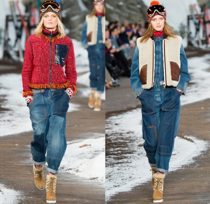 tommy-hilfiger-2014-2015-fall-autumn-winter-fashion-womens-runway-mercedes-benz-fashion-new-york-denim-jeans-fringes-knit-plaid-oversized-coat-western-01x