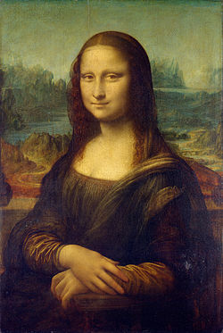 Mona Lisa by Leonardo da Vinci from C2RMF retouched Top 10 Most Famous Paintings Of The World - 1 most famous paintings