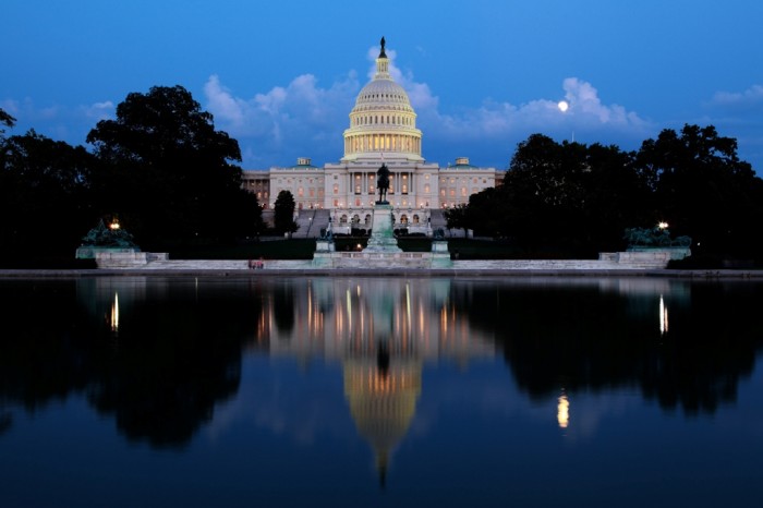 The-Capitol-at-night-Washington-II