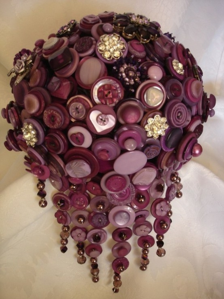 button bouquets