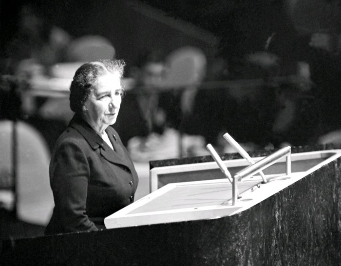 Golda Meir, January 17, 1957