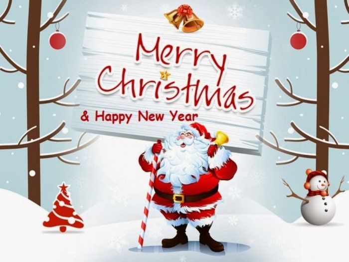 Merry Christmas 2013 and New Year 2014 Wallpapers free Download