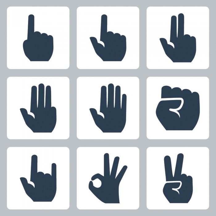 Confusing hand signals