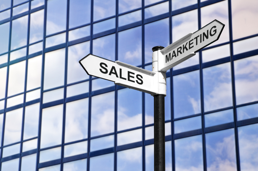 Sales & Marketing business signpost