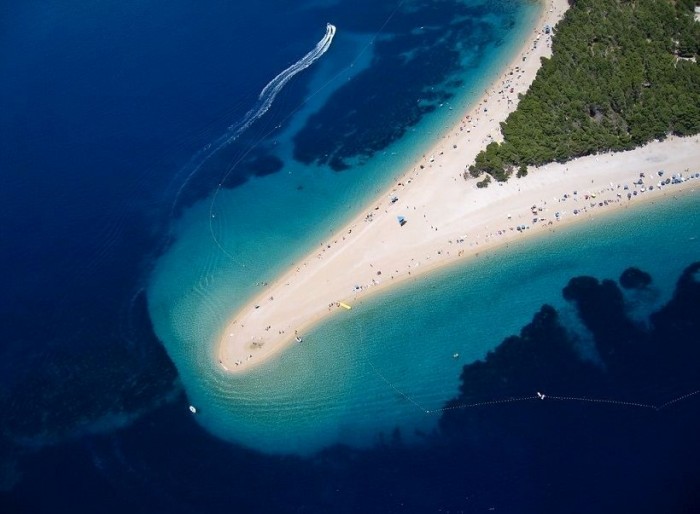 The Golden Horn Beach, Brac Island, Croatia