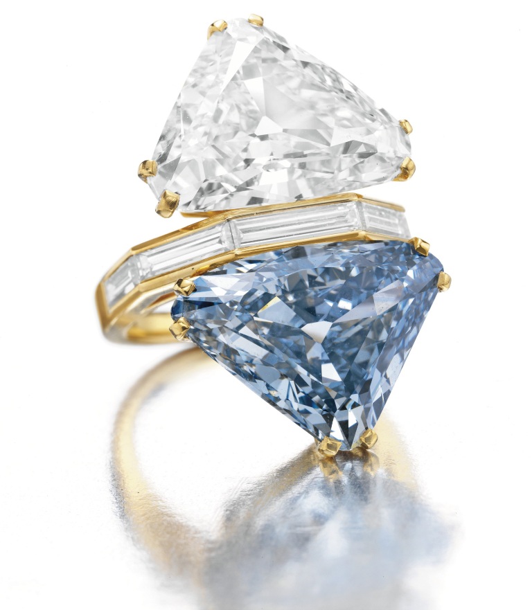 Bulgari Blue Diamond Ring