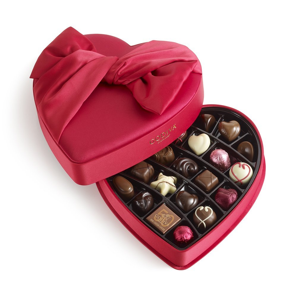 Godiva-chocolate-heart-box