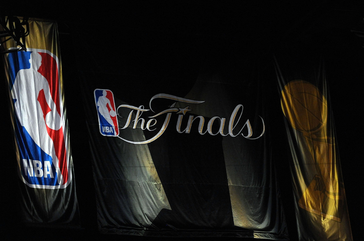 NBA finals banner