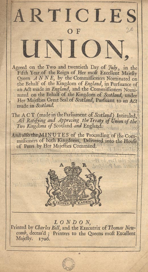 1 May 1707