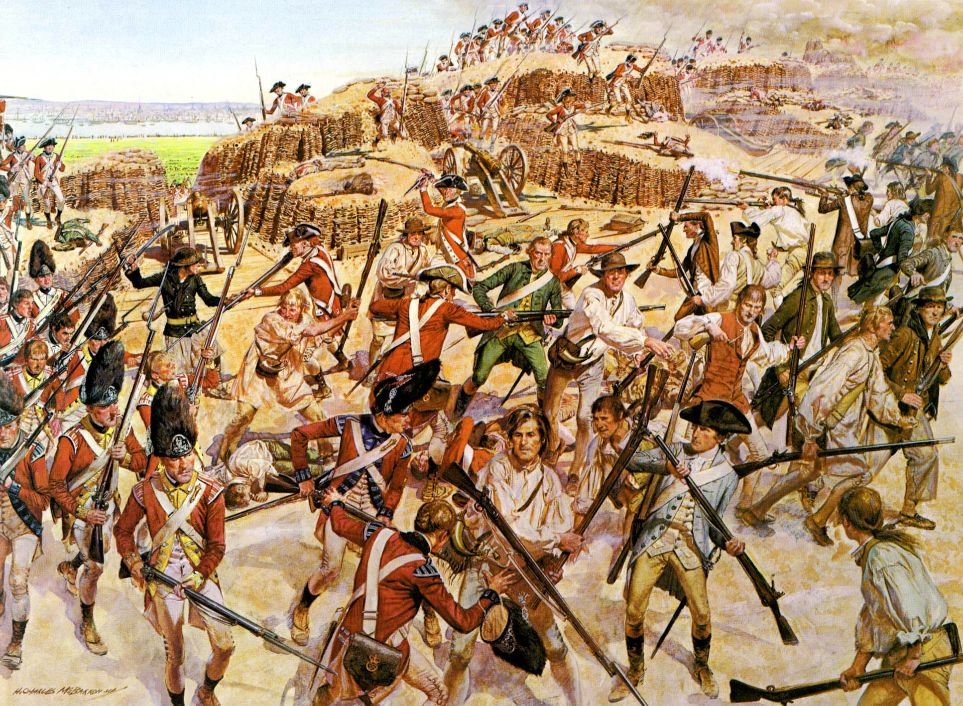 Восстание индийских солдат против британии книга. Битва при Банкер-Хилле 1775. Банкер Хилл американская революция.