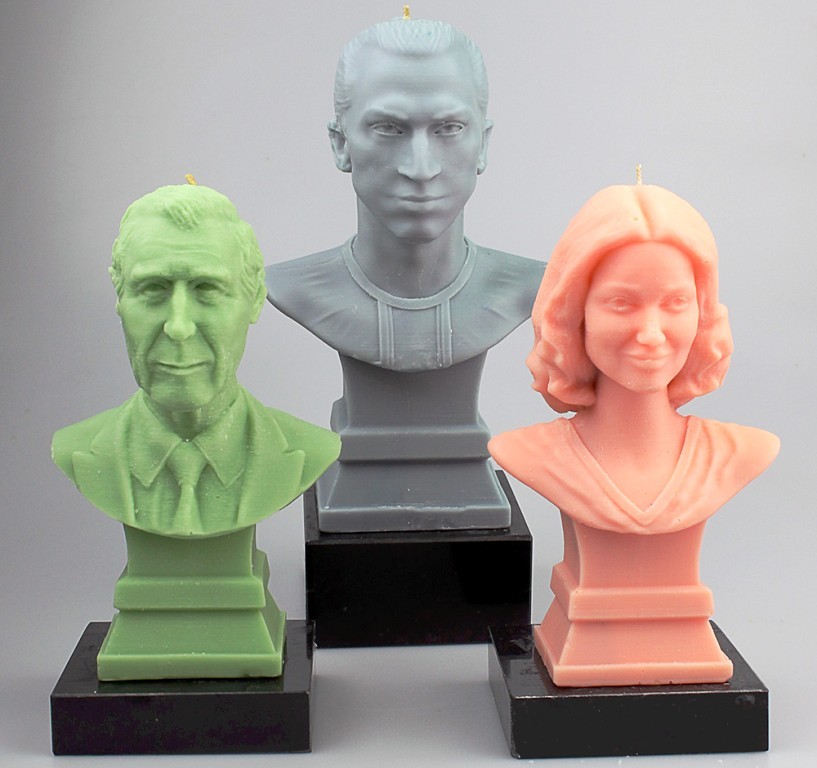3D printed selfies