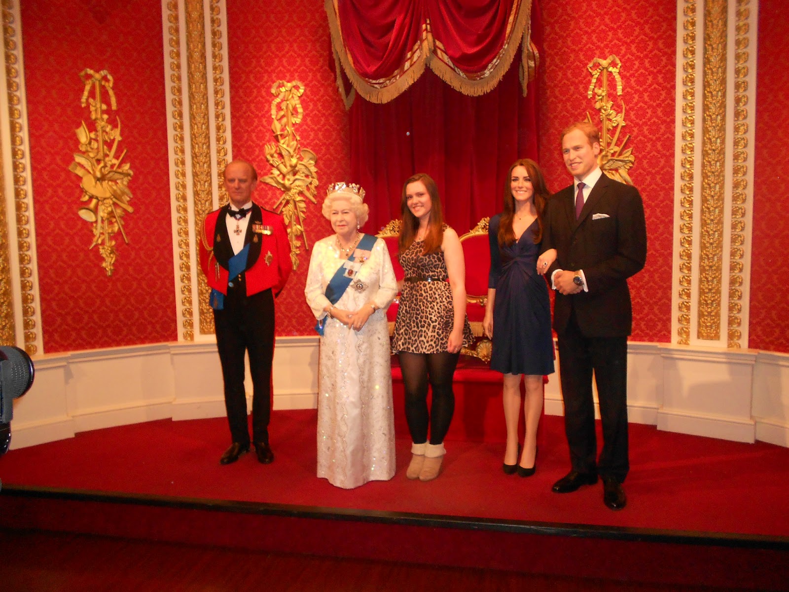 British-royal-family-Wax-Statue-in-Madame-Tussauds-London
