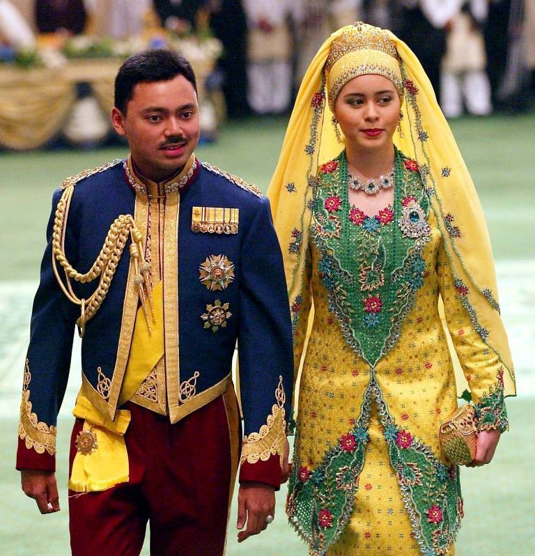 Prince Al-Muhtadee Billah of Brunei & Sarah Salleh.