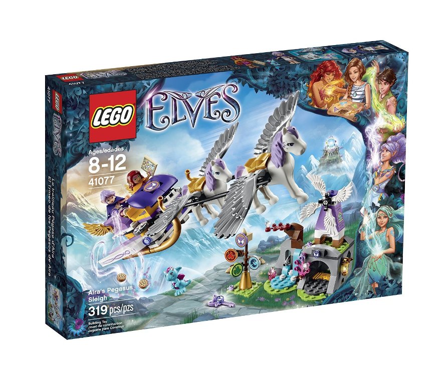 LEGO Elves 41077 Aira Pegasus Sleigh Building Kit