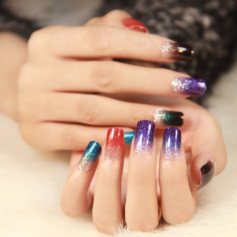glitter nails (4)
