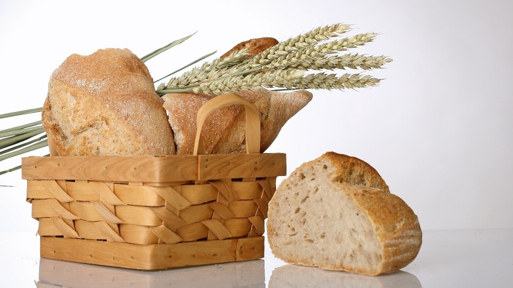 Banging bread against walls