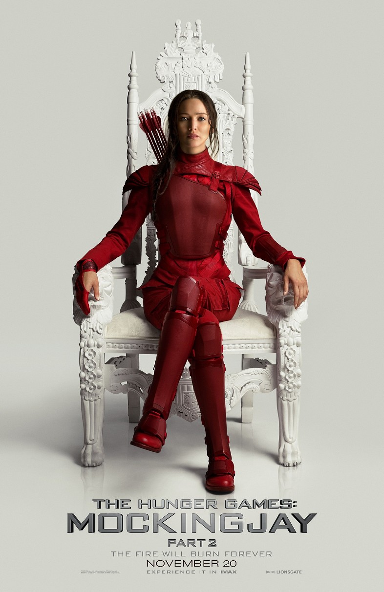 Katniss-in-Red-The-Hunger-Games-Mockingjay-Part-2-Poster