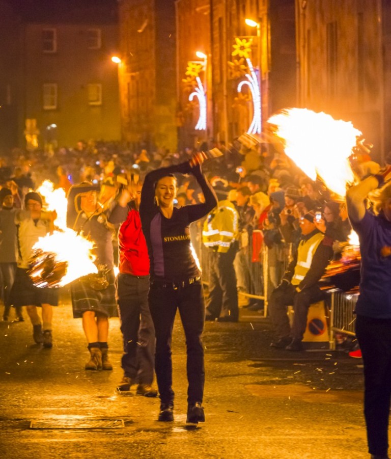 swinging fireballs