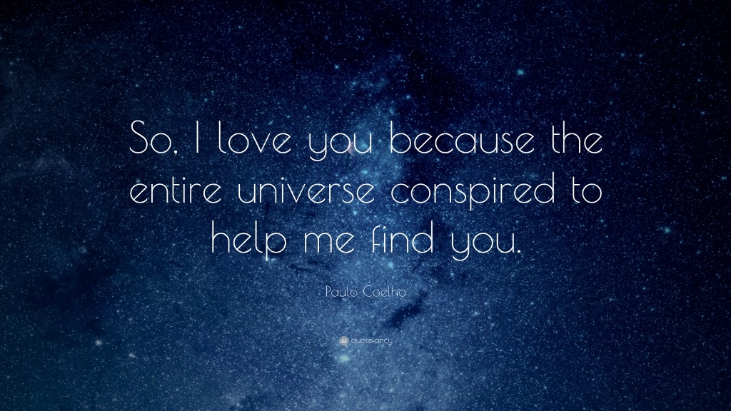 I love you because