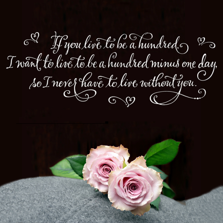 If you live to be a hundred