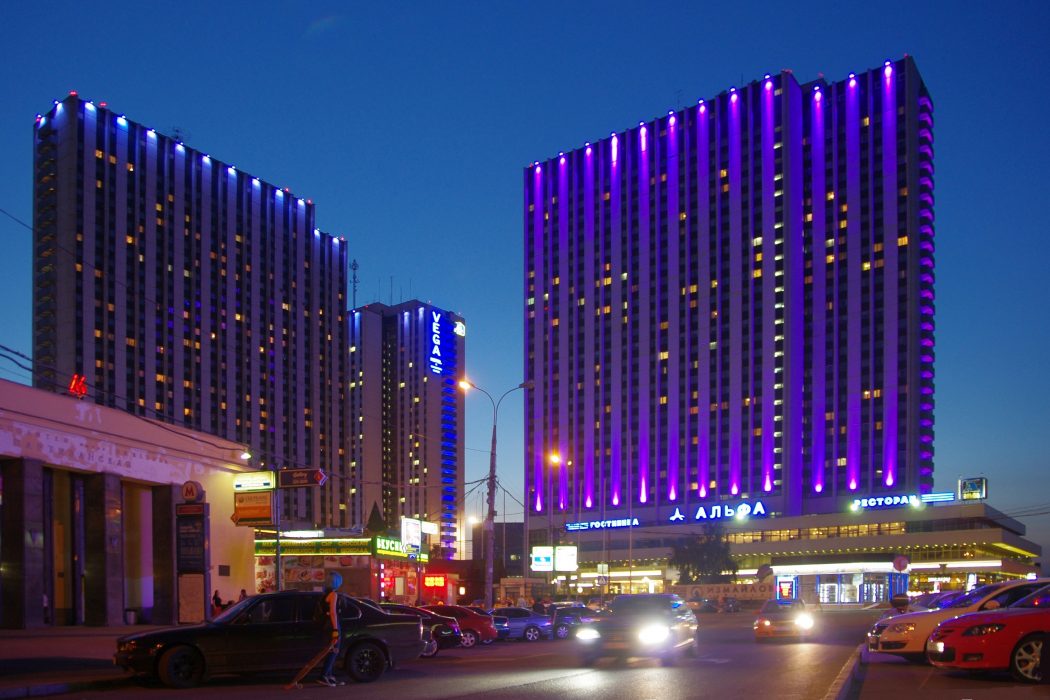 Moscow, Izmailovo at evening