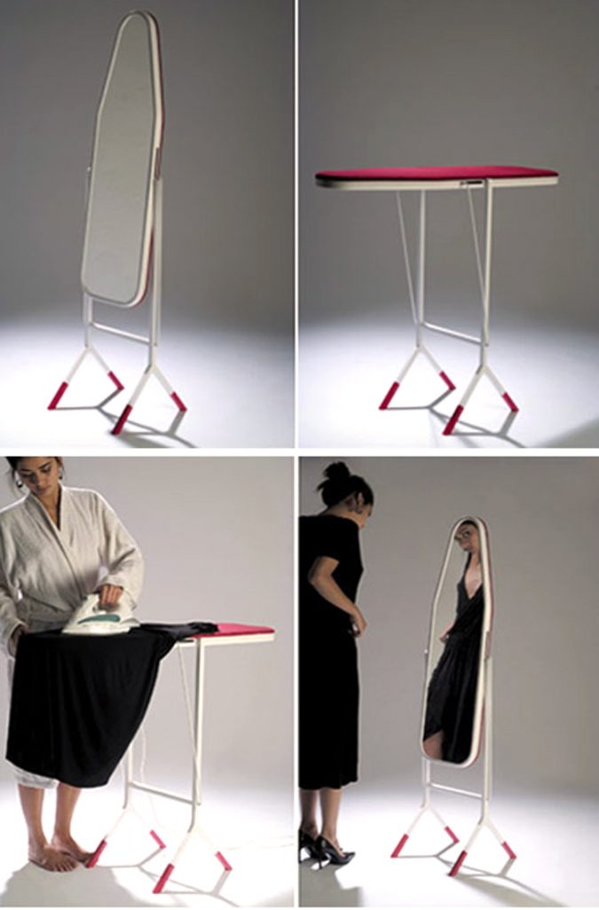 Ironing board mirror1