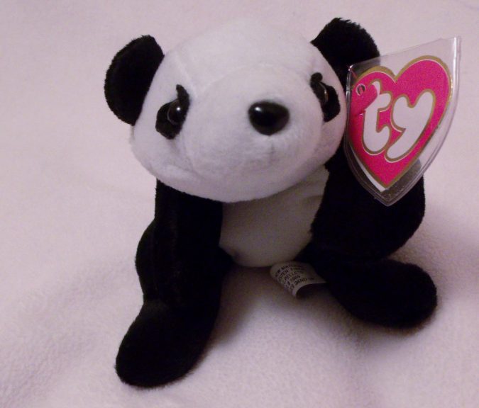 Peking the Panda Beanie Baby2