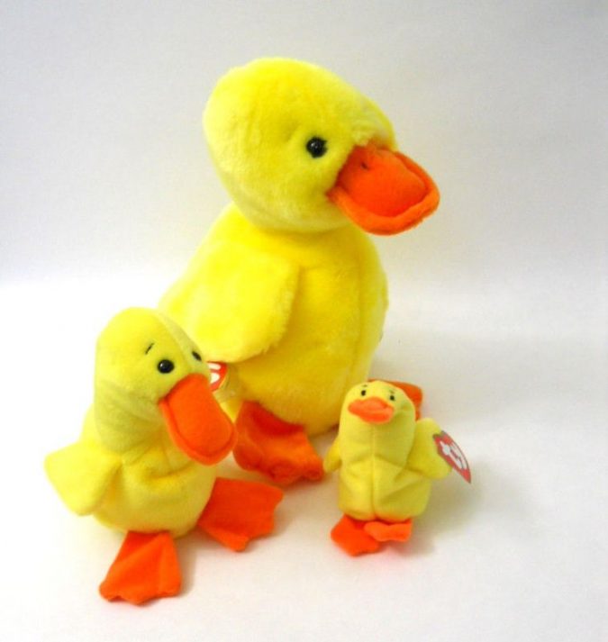 Quackers the Duck Beanie Baby1
