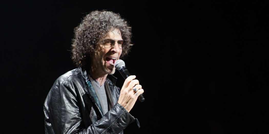Radio personality, Howard Stern, introduces Billy Joel at Madison Square Garden on Friday, May 9, 2014, in New York. (Photo by Scott Roth/Invision/AP)