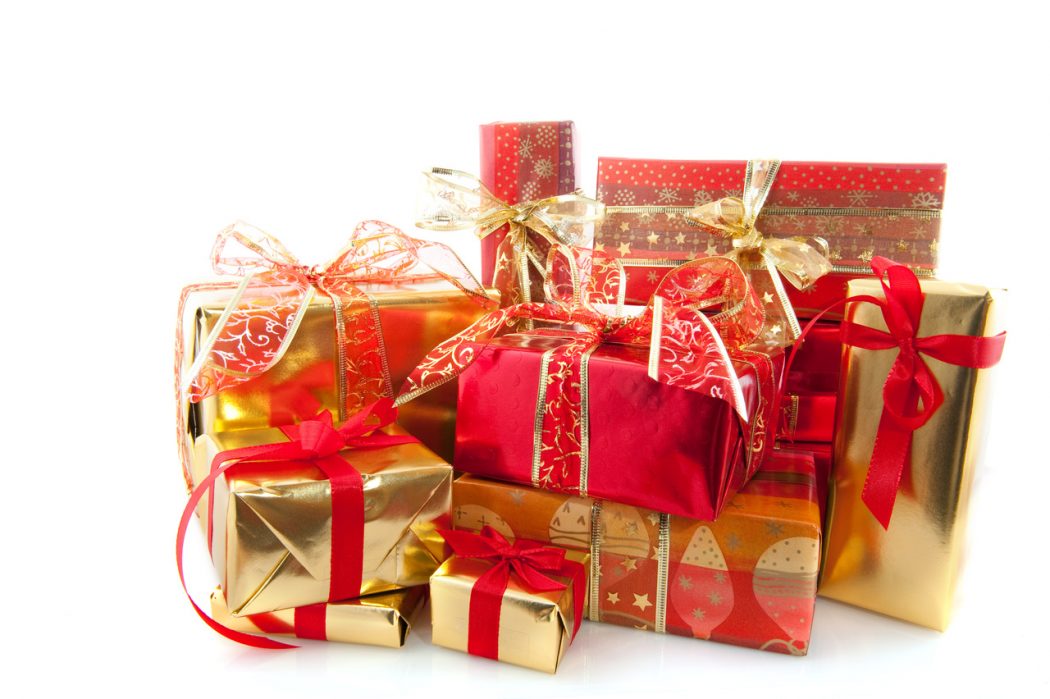 Many christmas presents
