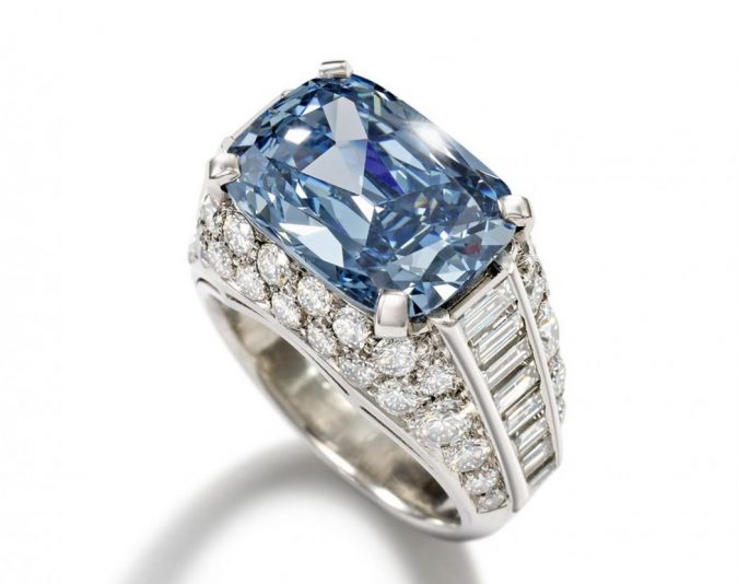 Bulgari Blue Diamond Ring