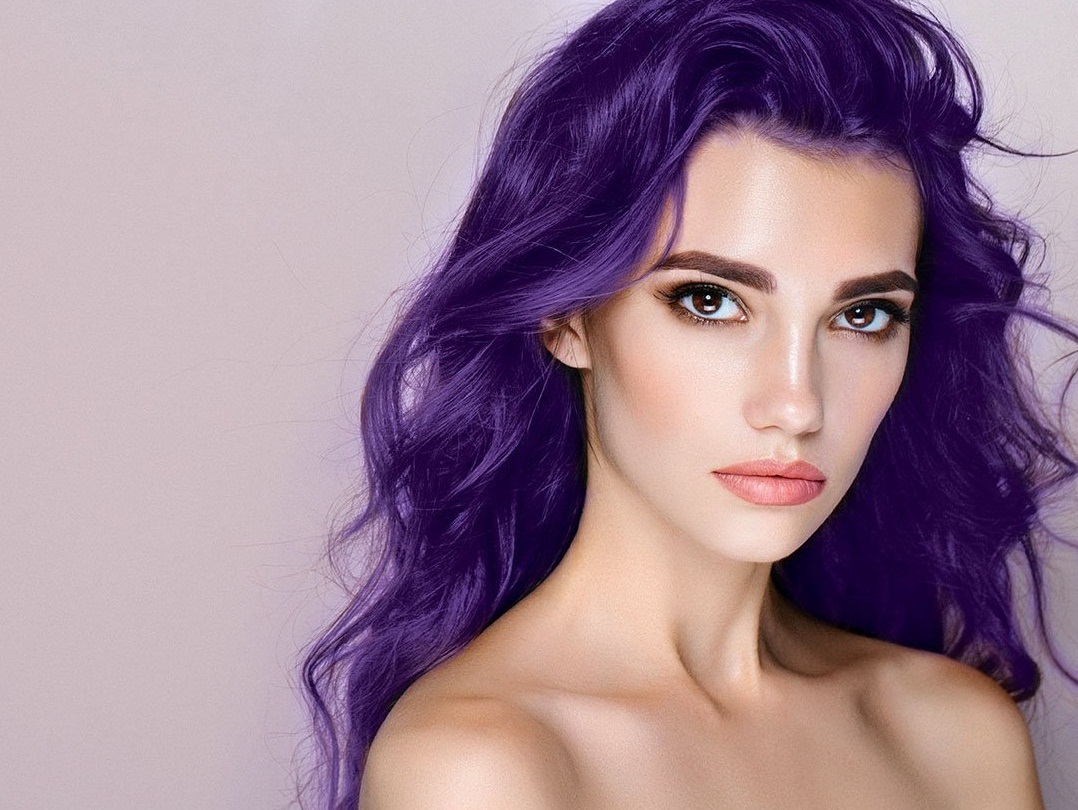 1. Purple and Blue Ombre Hair Color Ideas - wide 7