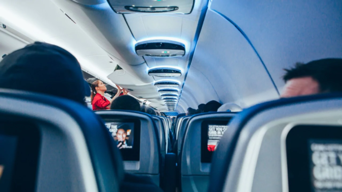 SpiceJet Airlines have a clean and calm environment