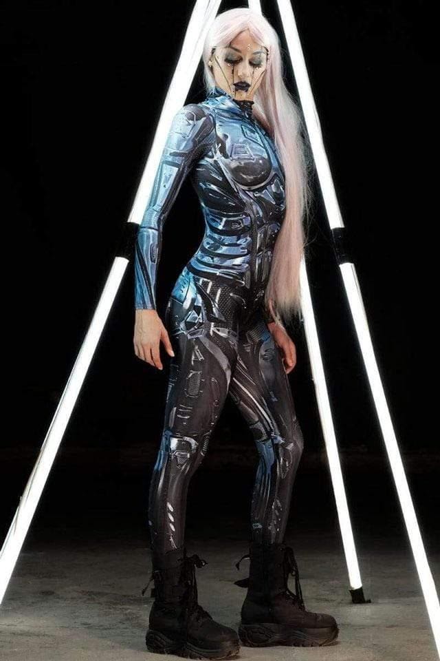 A Cyber Chic Costume