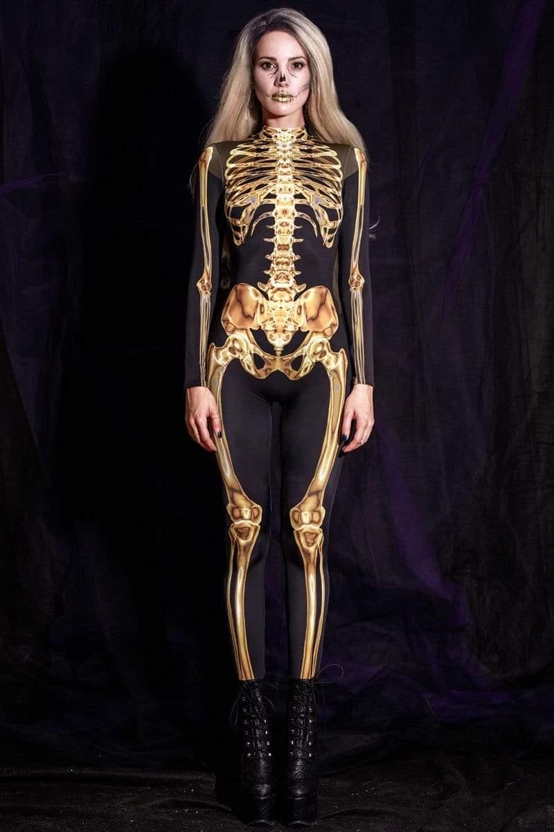 A Skeleton Costume