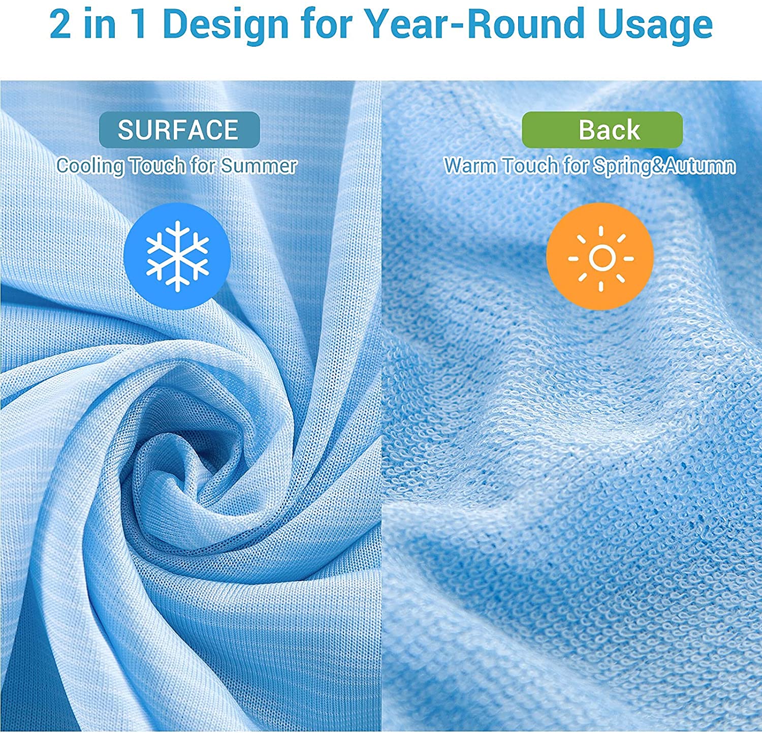 Avolare Arc-Chill double-sided blanket