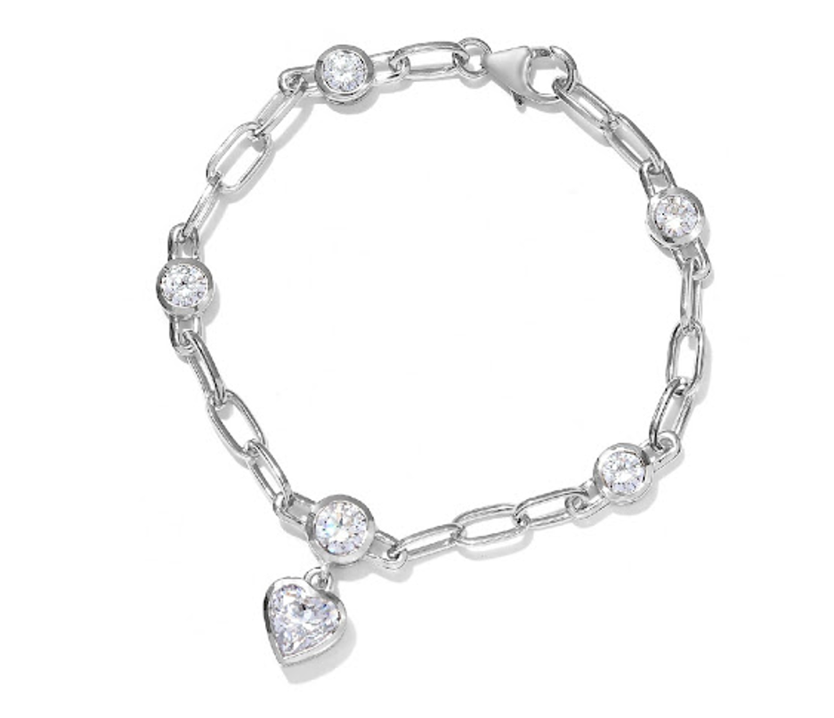 White Diamond Bracelet