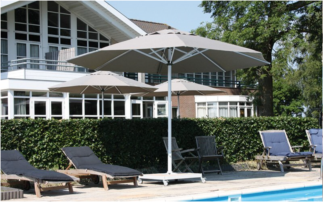 pretty garden parasol